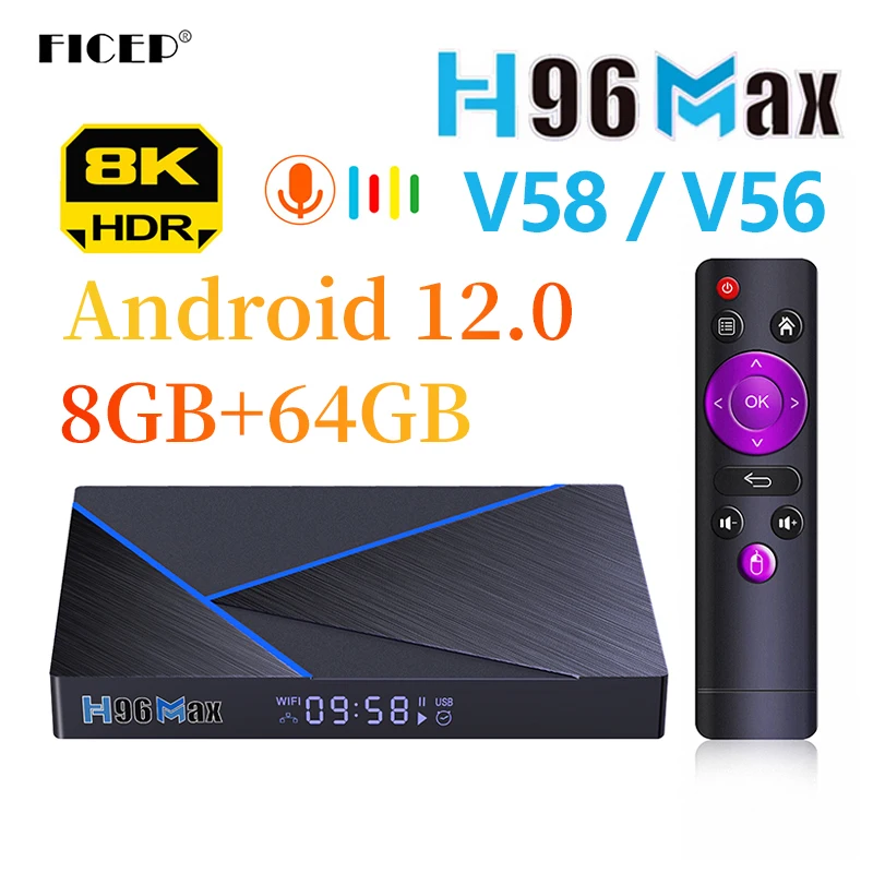 Смарт ТВ-бокс H96 MAX Android 12 11 8 Гб 64 Гб RK3588 Wifi ТВ-бокс 8K H96MAX V58 V56 медиаплеер Youtube телеприставка 4 Гб 64 Гб ТВ-приставка
Смарт ТВ-бокс H96 MAX Android 12 11 8 Гб 64 Гб RK3588 Wifi ТВ-бокс 8K H96MAX V58 V56 медиаплеер Youtube телеприставка 4 Гб 64 Гб ТВ-приставка