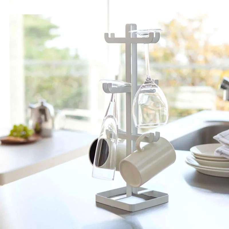 Metal Cup Holder for Kitchen, Wine Glass Cup Storage Rack Mug Draining Shelf Organizer Floor Standing Home Tray Cup Accessories
Metal Cup Holder for Kitchen, Wine Glass Cup Storage Rack Mug Draining Shelf Organizer Floor Standing Home Tray Cup Accessories