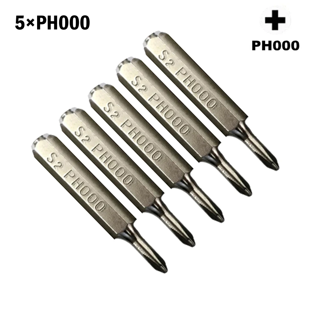 H4x28mm Cross Screwdriver Bits PH0000 PH000 PH00 PH0 PH1 PH2 4mm Hex Shank Steel Cross Screwdriver Bit Kit
H4x28mm Cross Screwdriver Bits PH0000 PH000 PH00 PH0 PH1 PH2 4mm Hex Shank Steel Cross Screwdriver Bit Kit