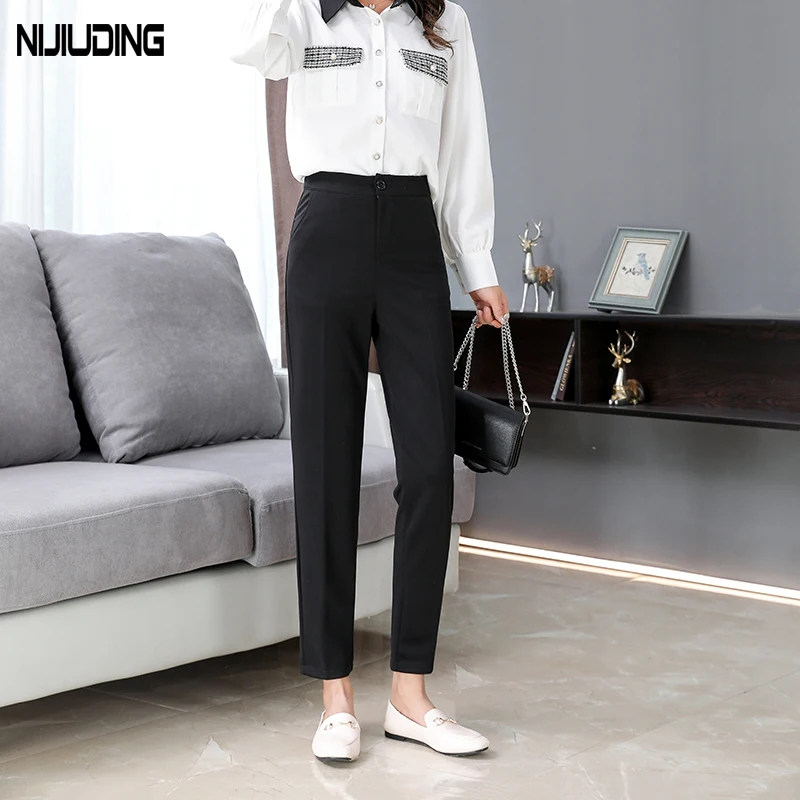 Размер S-5XL, женские шаровары, осенние свободные штаны с высокой талией, черный деловой костюм, весенние женские укороченные брюки с драпиров...
Размер S-5XL, женские шаровары, осенние свободные штаны с высокой талией, черный деловой костюм, весенние женские укороченные брюки с драпиров...