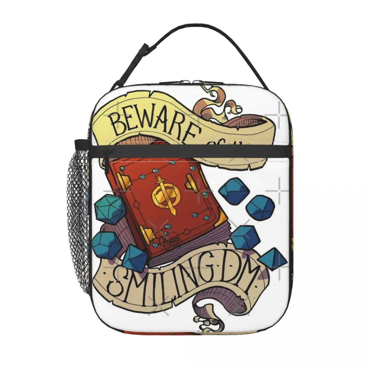 Beware Of The Smiling Dungeon Insulated Lunch BagTrendy Oxford Cloth Gift Insulated Lunch Bag Multi-Style
Beware Of The Smiling Dungeon Insulated Lunch BagTrendy Oxford Cloth Gift Insulated Lunch Bag Multi-Style