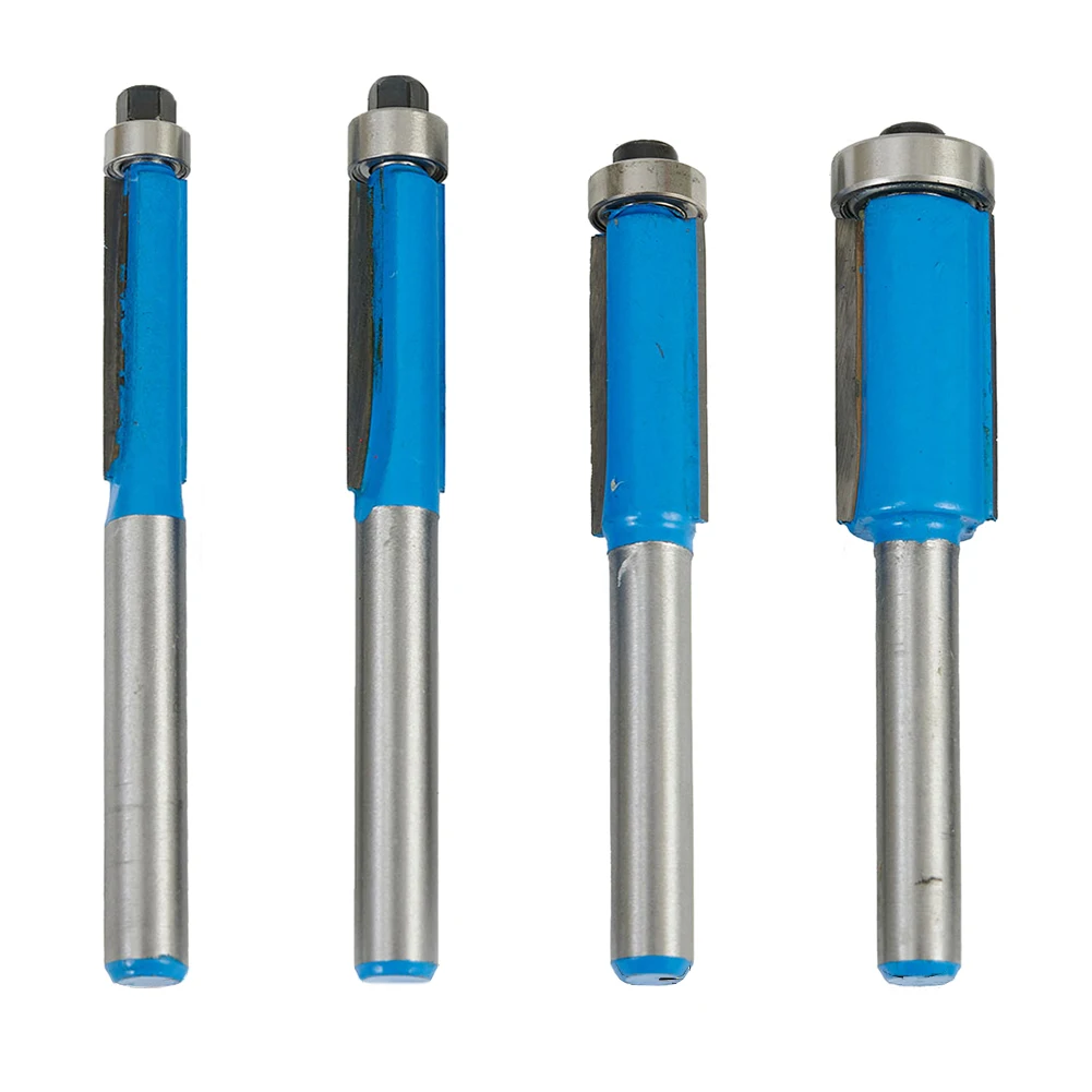 1/4" Shank Flush Trim Router Bit Milling Cutter For Wood Hardwood Chipboard MDF Precise Woodworking Tools
1/4" Shank Flush Trim Router Bit Milling Cutter For Wood Hardwood Chipboard MDF Precise Woodworking Tools