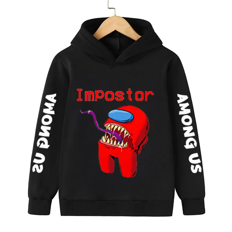 New Kids Among Us Impostor Sweatshirts Cartoon Boys Girls Autumn Winter Among Us Hooded Toddler Long Sleeve Clothes Sweaters
New Kids Among Us Impostor Sweatshirts Cartoon Boys Girls Autumn Winter Among Us Hooded Toddler Long Sleeve Clothes Sweaters