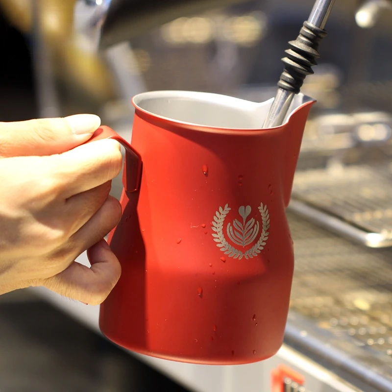 

Milk Frothing Pitcher Espresso Steaming Jug Stainless Steel Milk Coffee Cappuccino Latte Art Barista Steam Pitchers Milk Jug Cup