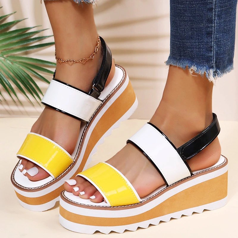Women Shoes Summer Sandals Open Toe Casual Women Shoes Sexy Sandals Women Lightweight Sandals Platform Non-Slip Zapatos De Mujer
Women Shoes Summer Sandals Open Toe Casual Women Shoes Sexy Sandals Women Lightweight Sandals Platform Non-Slip Zapatos De Mujer