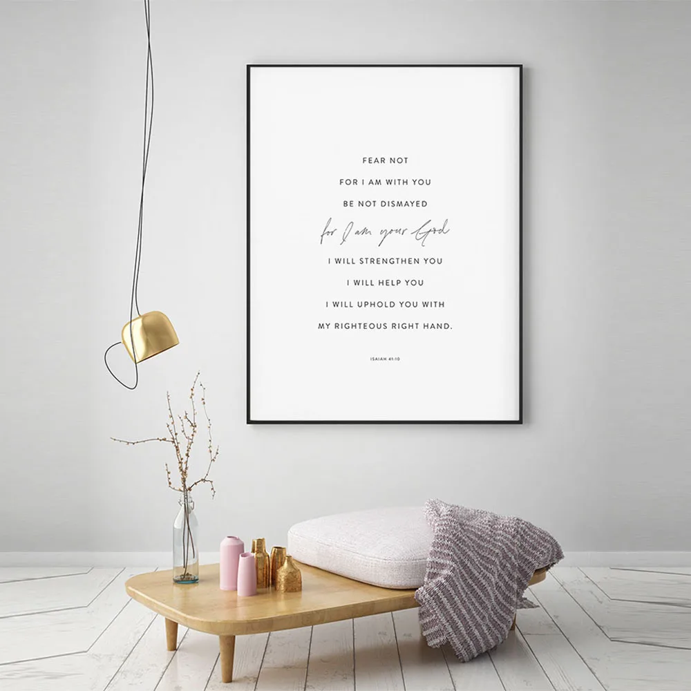 Bible Verse Quote Poster Print I Will Help You Christian Home Decor Scripture Art Canvas Painting Wall Pictures Room Decoration
Bible Verse Quote Poster Print I Will Help You Christian Home Decor Scripture Art Canvas Painting Wall Pictures Room Decoration