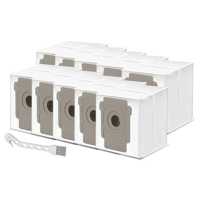 10PCS Vacuum Bags For Irobot Roomba I3 I3+ I7 I7+ I7 Plus E5 E6 S9+ I & S Series Clean Base Automatic Dirt Disposal Bags
10PCS Vacuum Bags For Irobot Roomba I3 I3+ I7 I7+ I7 Plus E5 E6 S9+ I & S Series Clean Base Automatic Dirt Disposal Bags