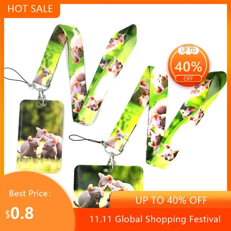 Animal Hairless Sphynx Cats Art Cartoon Anime Fashion Lanyards Bus ID Name Work Card Holder Accessories Decorations Kids Gifts
Animal Hairless Sphynx Cats Art Cartoon Anime Fashion Lanyards Bus ID Name Work Card Holder Accessories Decorations Kids Gifts