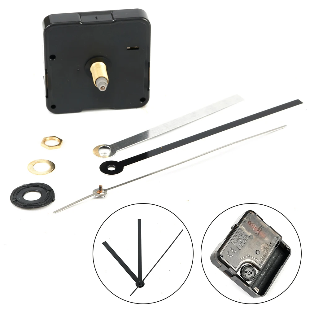 

Quartz Clock Mechanism DIY Silent Clocks Movemen Parts Table Clocks Movement Replacement Hands Mechanism Repair Tools