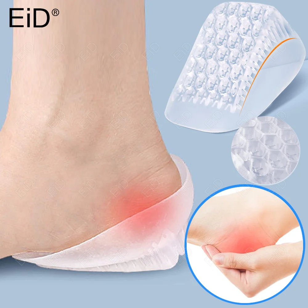 EiD Soft Silicone Gel Insoles for heel spurs pain Foot cushion Foot Massager Care Half Heel Protector Elastic Cushion Insole Pad
EiD Soft Silicone Gel Insoles for heel spurs pain Foot cushion Foot Massager Care Half Heel Protector Elastic Cushion Insole Pad