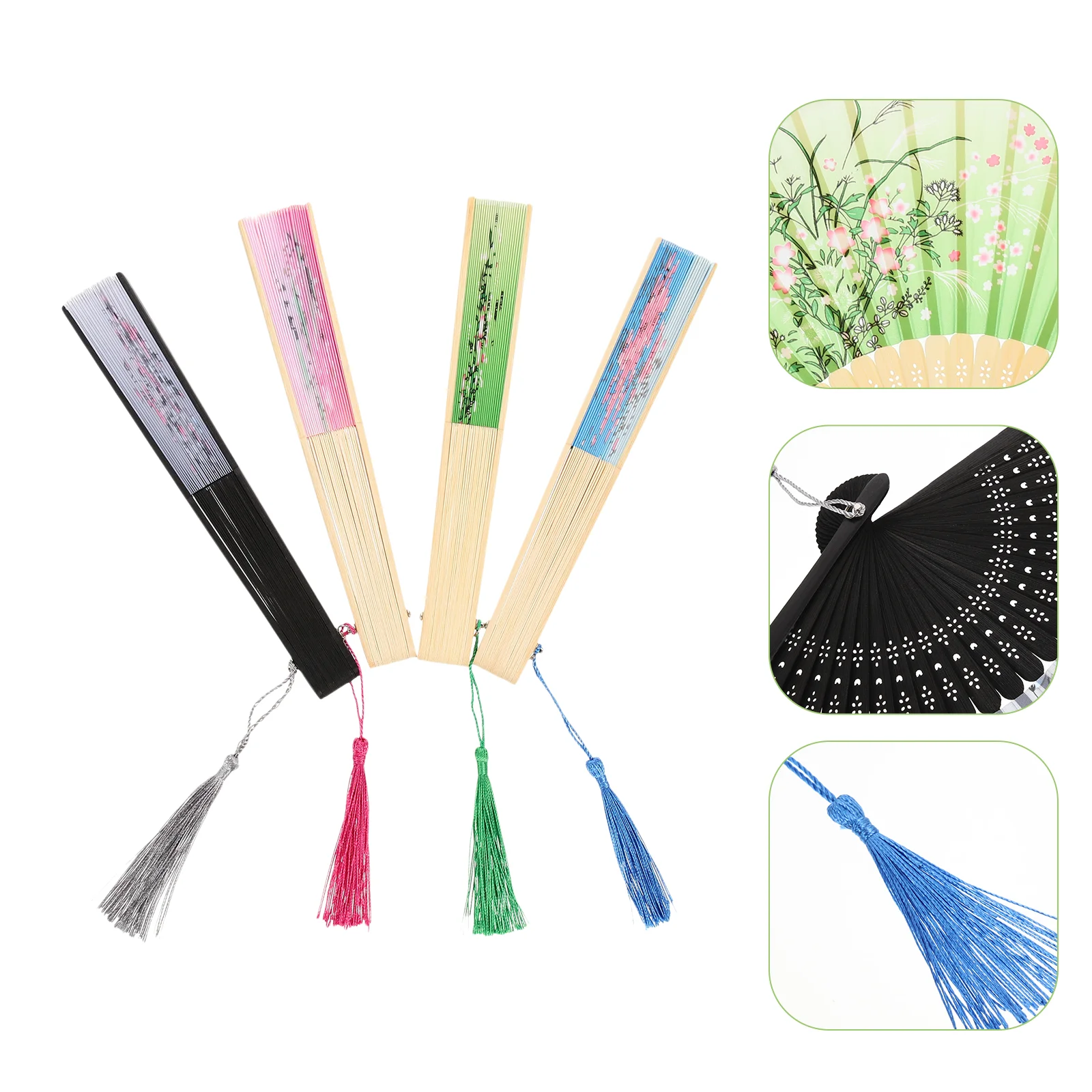 4pcs Wood Hand Fan Decorative Multi-use Wooden Folding Fans Retro Folding Fan for Performance Party Dancing
4pcs Wood Hand Fan Decorative Multi-use Wooden Folding Fans Retro Folding Fan for Performance Party Dancing