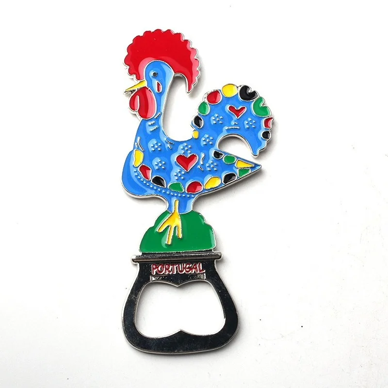 Portugal Cock Metallic Fridge Magnetic Stickers Bottle Opener Cute Home Decor Metal Magnetic Stickers for Blackboard
Portugal Cock Metallic Fridge Magnetic Stickers Bottle Opener Cute Home Decor Metal Magnetic Stickers for Blackboard