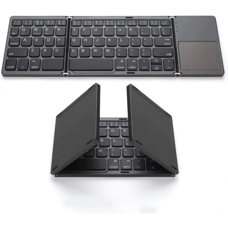 Foldable wireless Bluetooth keyboard with touchpad for Windows Android iOS phone mini multifunction button tatat
Foldable wireless Bluetooth keyboard with touchpad for Windows Android iOS phone mini multifunction button tatat