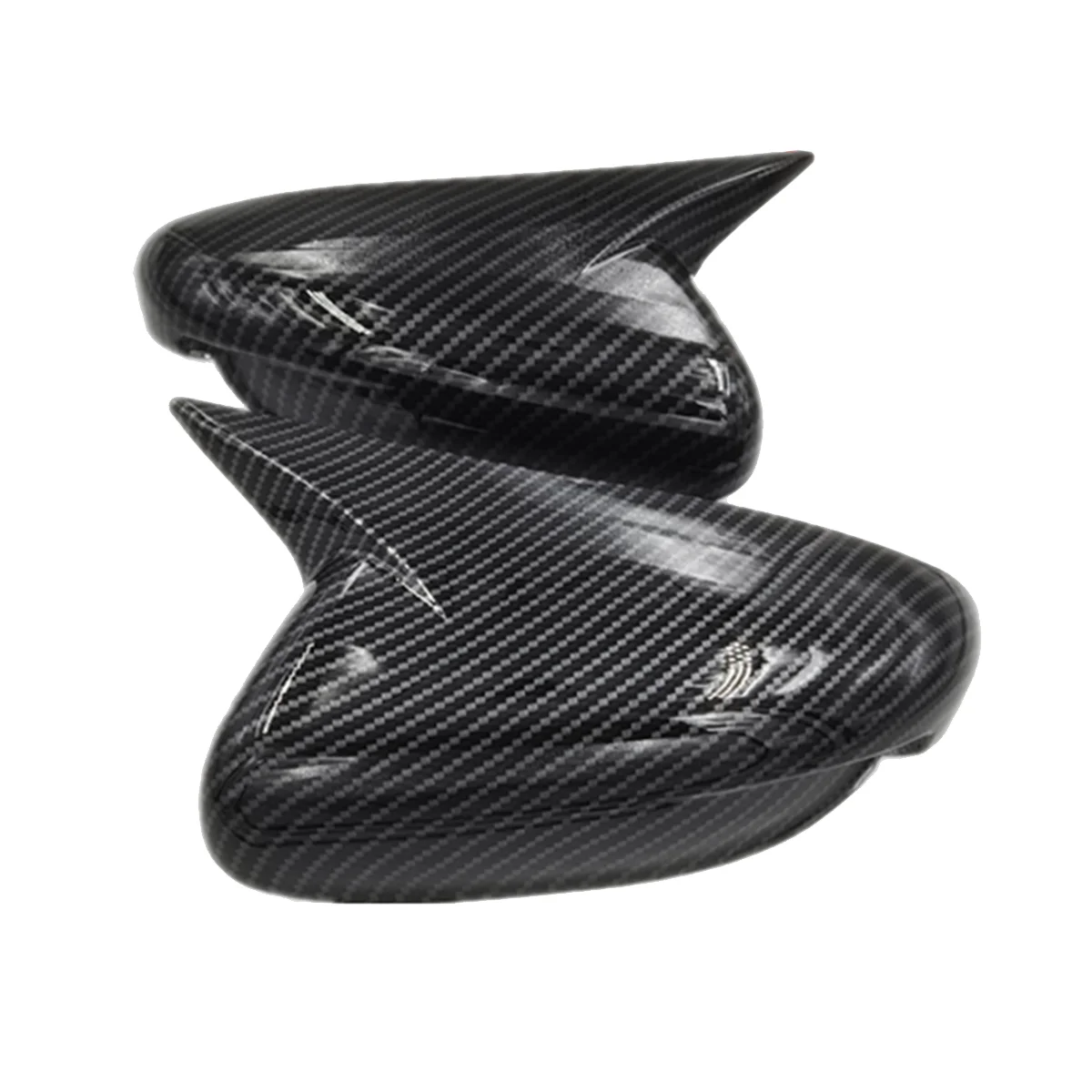 

Чехол для зеркала заднего вида для Kia Forte K3 Cerato 2019-2023, модифицированный зеркальный Ox Horn наклейка Shell из углеродного волокна, 1 пара