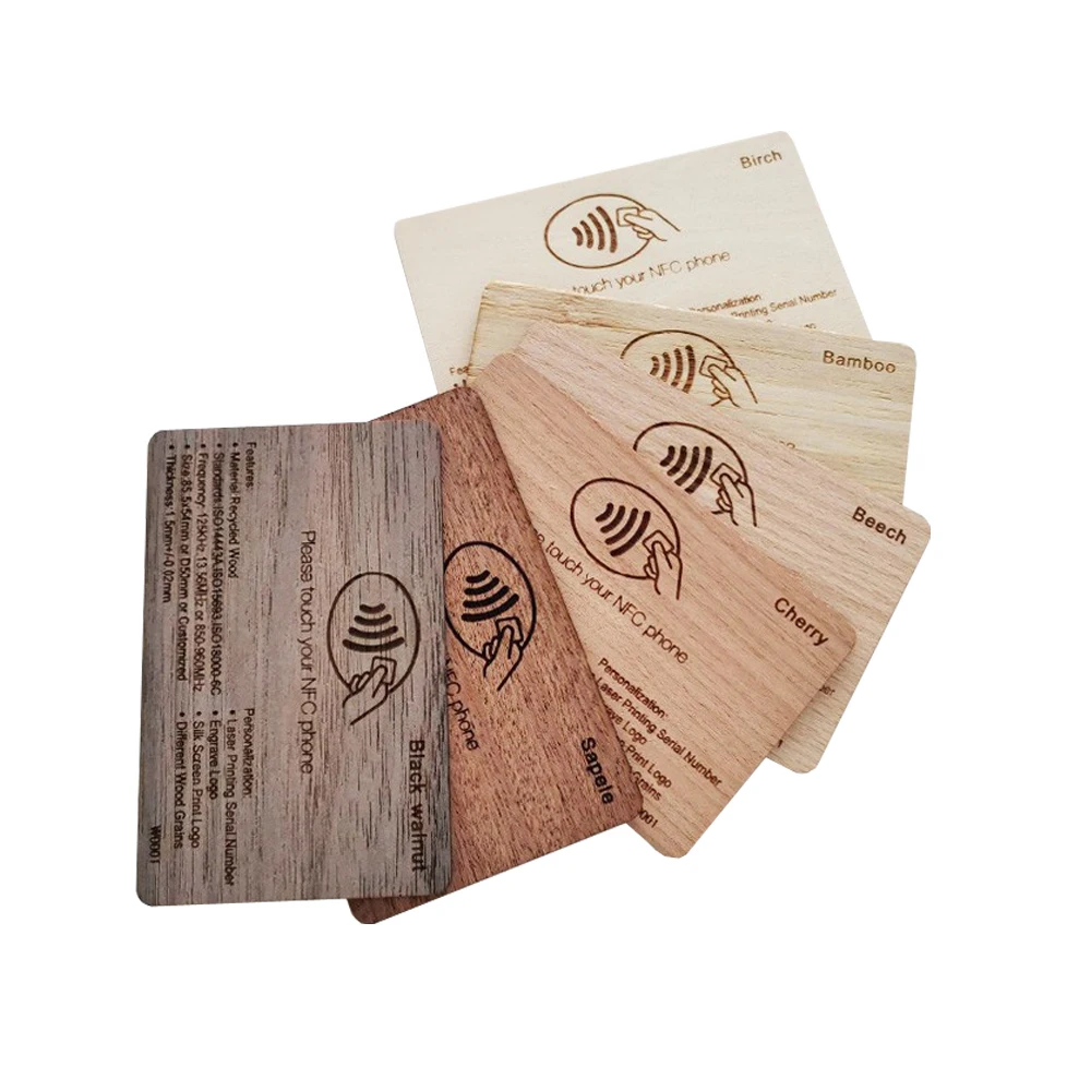 200 PCS ntag213 chip wooden card with black logo print+100 PCS ntag213 chip keychian with black logo laser print as sample
200 PCS ntag213 chip wooden card with black logo print+100 PCS ntag213 chip keychian with black logo laser print as sample