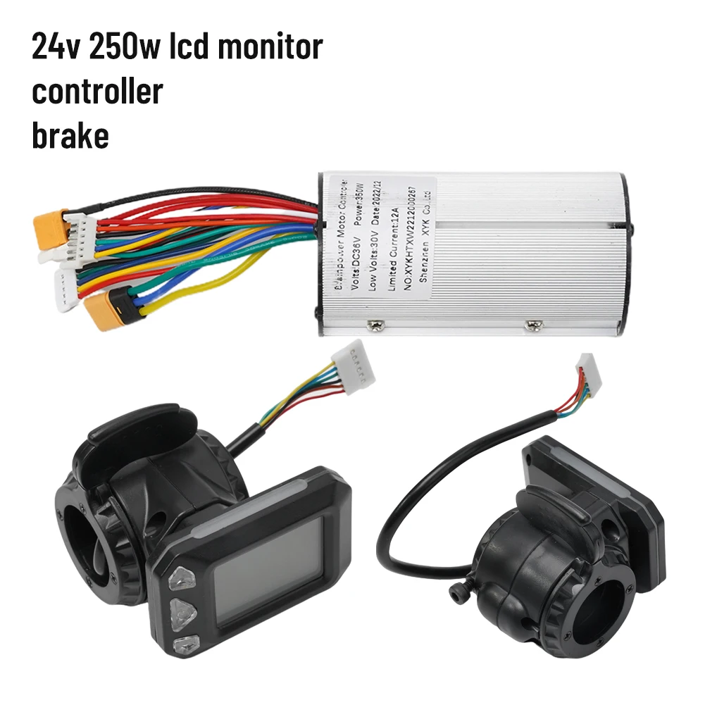 5.5in Carbon Fiber Electric Scooter Bike 24 36V Controller LCD Monitor Brake Set Durable Ebike Accessories Controller Kit
5.5in Carbon Fiber Electric Scooter Bike 24 36V Controller LCD Monitor Brake Set Durable Ebike Accessories Controller Kit