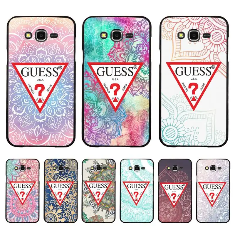 Fashion Brand Guess Retro Mandala Flower Phone Case For Samsung Galaxy J4plus J6 J5 J72016 J7prime J7Core J6plus Coque
Fashion Brand Guess Retro Mandala Flower Phone Case For Samsung Galaxy J4plus J6 J5 J72016 J7prime J7Core J6plus Coque