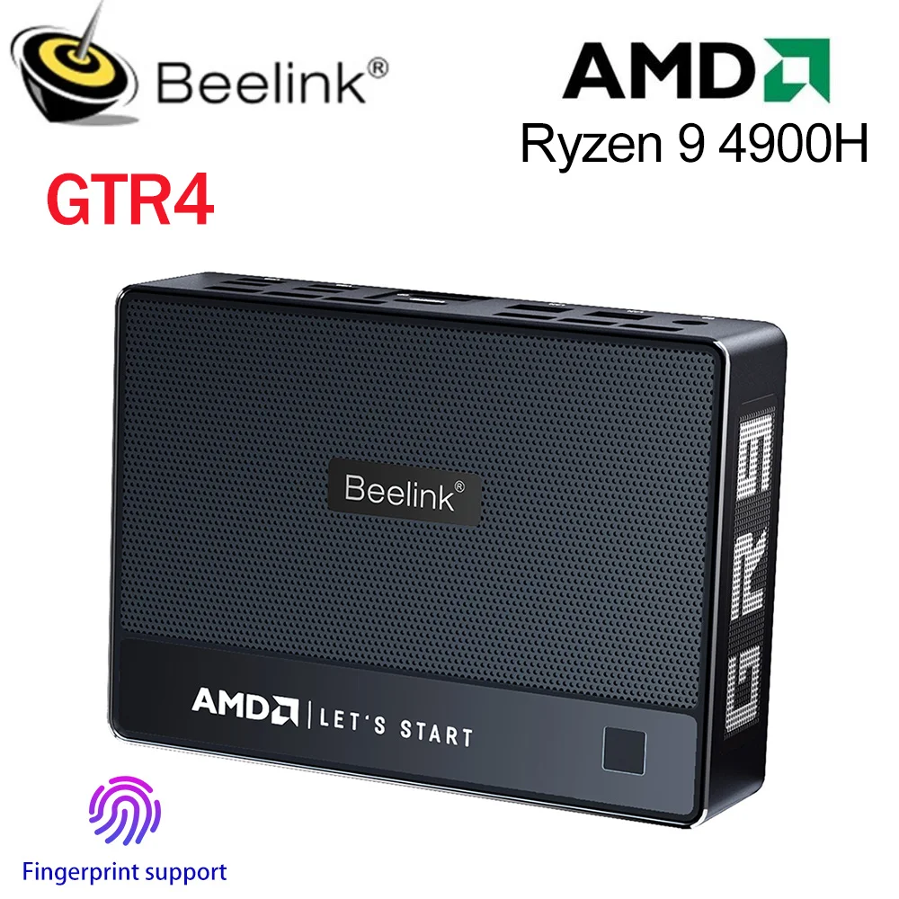 Beelink GTR4 R9 Wifi 6E AMD Ryzen 9 4900H Windows 11 Pro мини ПК DDR4 4K 2,5 Гбит/с RJ45 HDMI DP Type-C Настольный компьютер VS GTR5
Beelink GTR4 R9 Wifi 6E AMD Ryzen 9 4900H Windows 11 Pro мини ПК DDR4 4K 2,5 Гбит/с RJ45 HDMI DP Type-C Настольный компьютер VS GTR5
