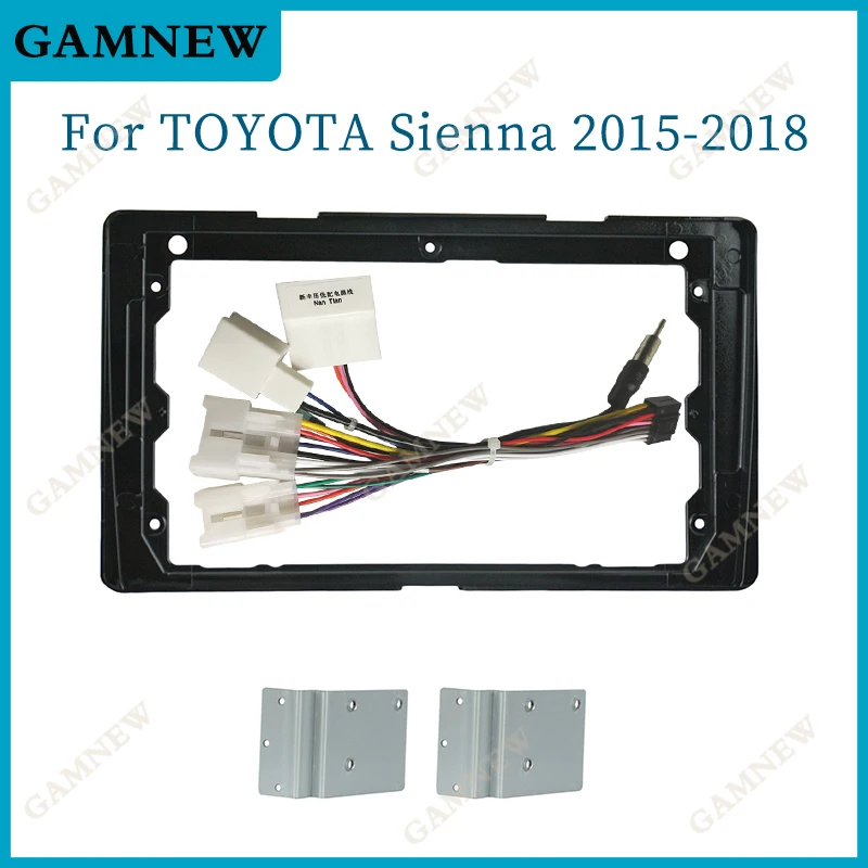 9 Inch Car Frame Fascia Canbus Box Adapter Decoder For Toyota Sienna 2015-2018 Android Radio Dash Fitting Panel Kit
9 Inch Car Frame Fascia Canbus Box Adapter Decoder For Toyota Sienna 2015-2018 Android Radio Dash Fitting Panel Kit
