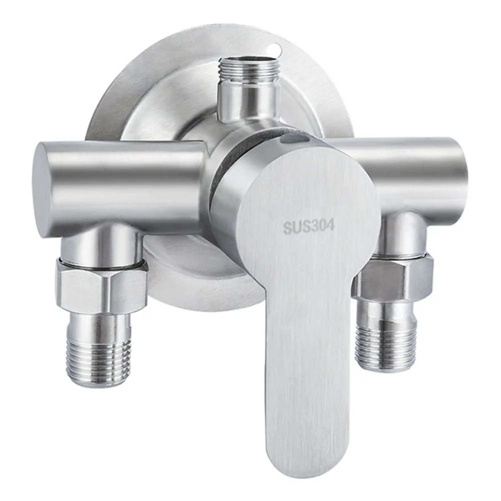 Accessories Faucet 1pcs 304 Stainless Steel Bathroom Ceramic Valve Double Holes Mixer Valve Double Type Brand New
Accessories Faucet 1pcs 304 Stainless Steel Bathroom Ceramic Valve Double Holes Mixer Valve Double Type Brand New