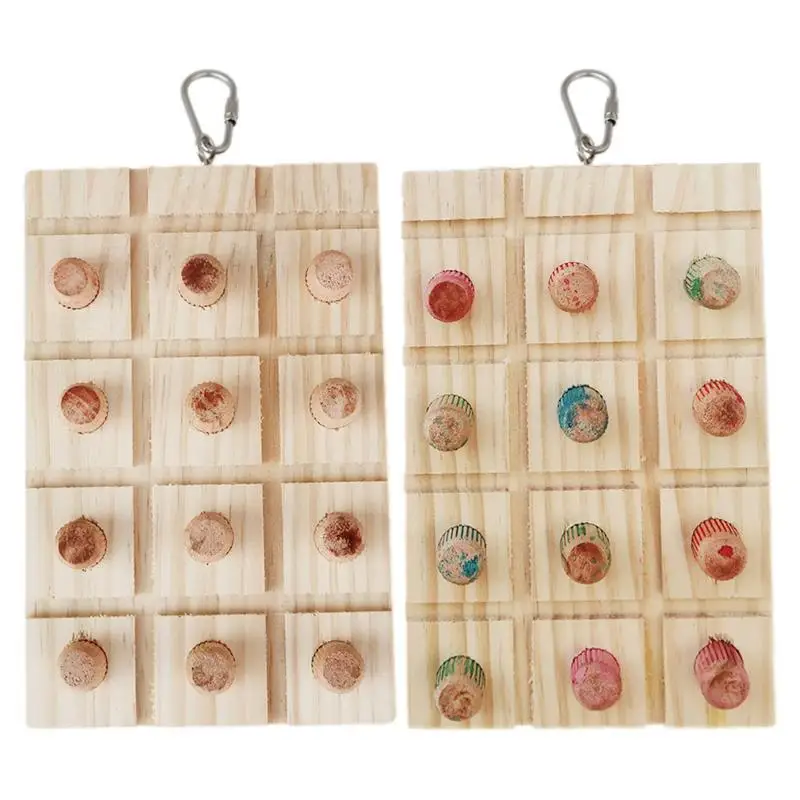 Parakeet Toys Wood Peg Board For Pecking And Chewing Mental Training Educational Toys Suitable For Medium Large Small Birds Fits
Parakeet Toys Wood Peg Board For Pecking And Chewing Mental Training Educational Toys Suitable For Medium Large Small Birds Fits