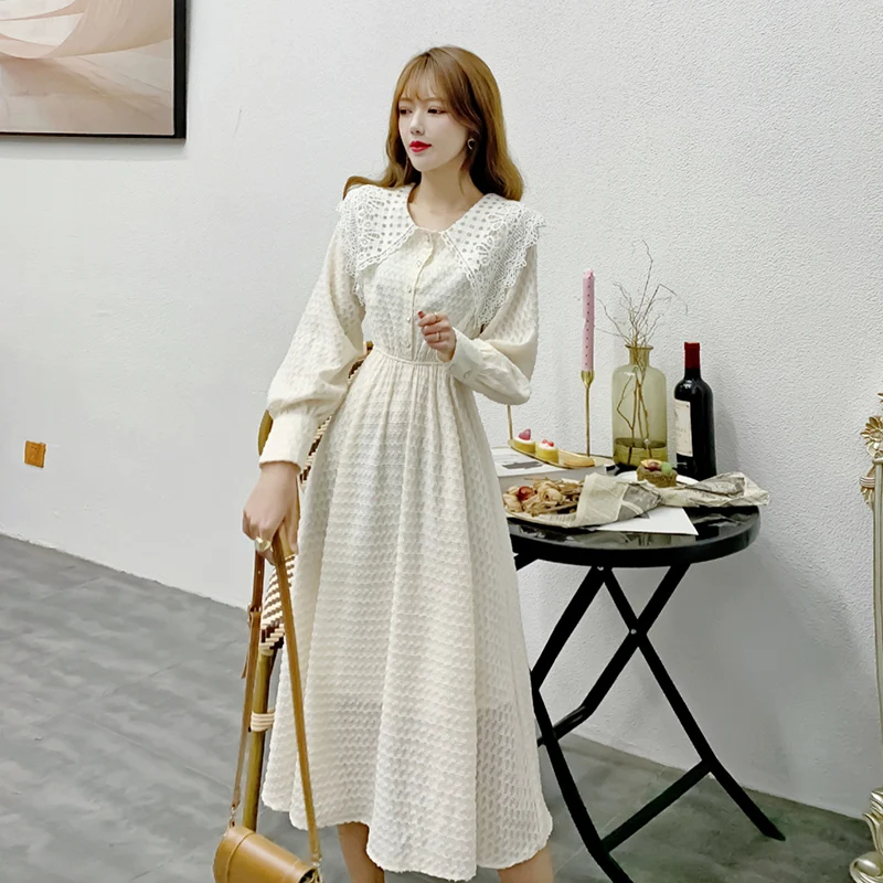 COIGARSAM Women Spring 2022 New French Style Cute Chiffon High Waist Apricot Long Dress Dropshipping
COIGARSAM Women Spring 2022 New French Style Cute Chiffon High Waist Apricot Long Dress Dropshipping