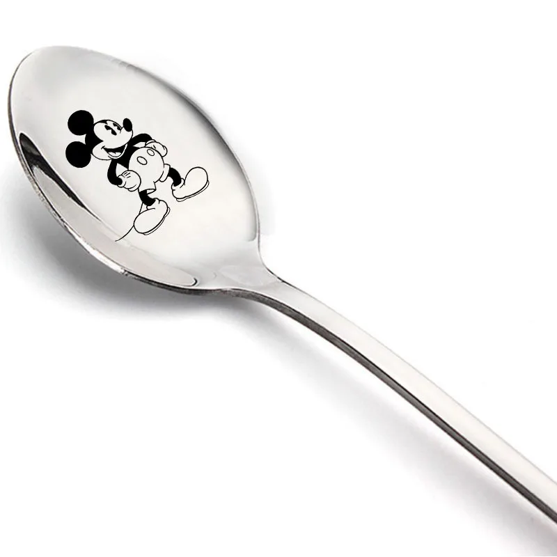Стальная ложка Disney с Микки Маусом 
Стальная ложка Disney с Микки Маусом