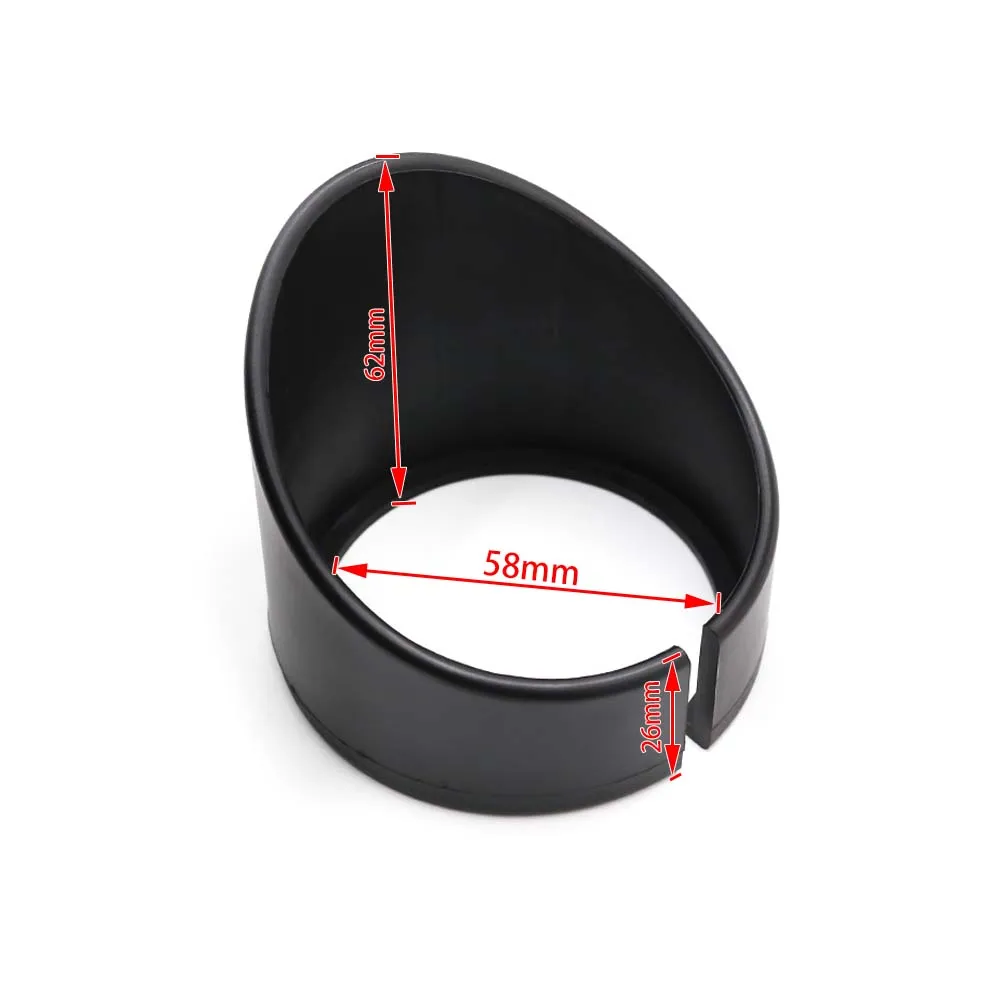 Car Gauge Light Shield 60mm Universal Instrument Mounting Cup Cap Meter Sun Visor Hood Black Single Hole Cover Auto Accessories
Car Gauge Light Shield 60mm Universal Instrument Mounting Cup Cap Meter Sun Visor Hood Black Single Hole Cover Auto Accessories