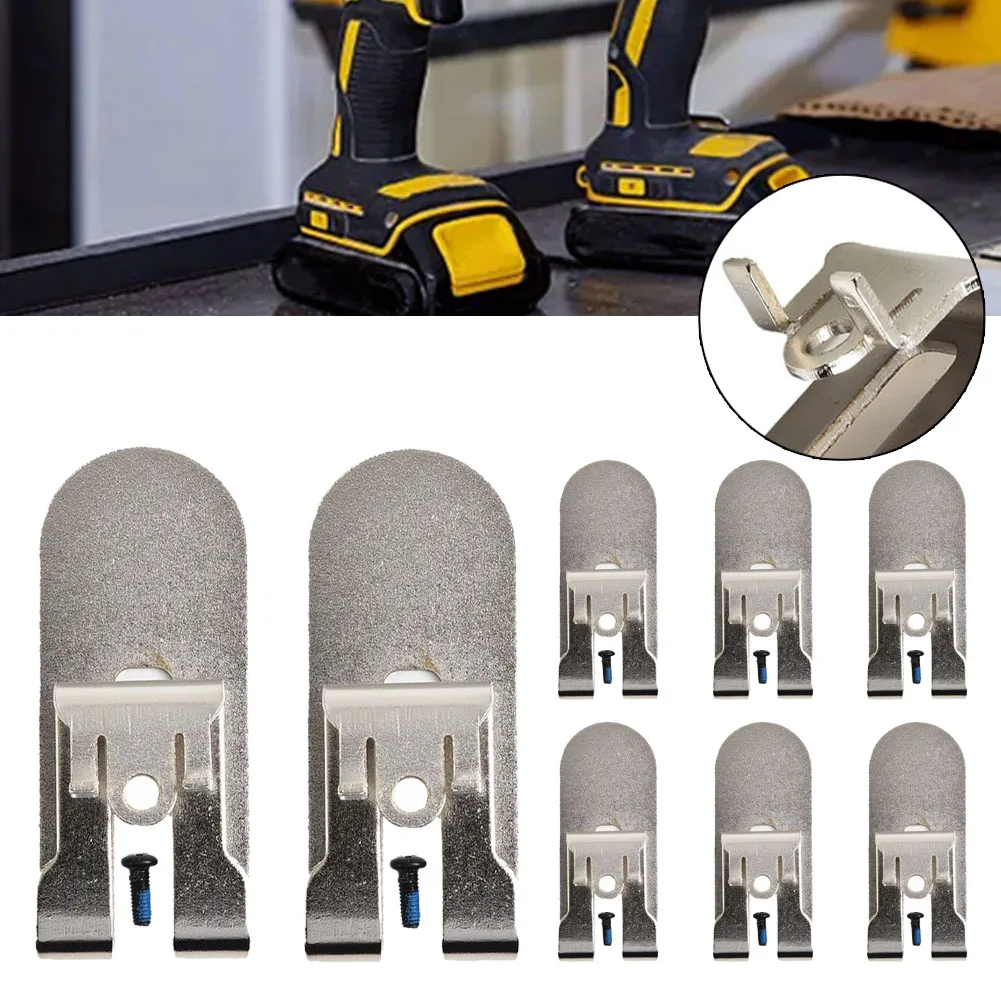 8pcs Electric Drill Belt Hook N435687 For DeWaltfor Drill Driver N435687 DCF620 DCF620B DCF622 DCF620B Power Tools Accessories
8pcs Electric Drill Belt Hook N435687 For DeWaltfor Drill Driver N435687 DCF620 DCF620B DCF622 DCF620B Power Tools Accessories
