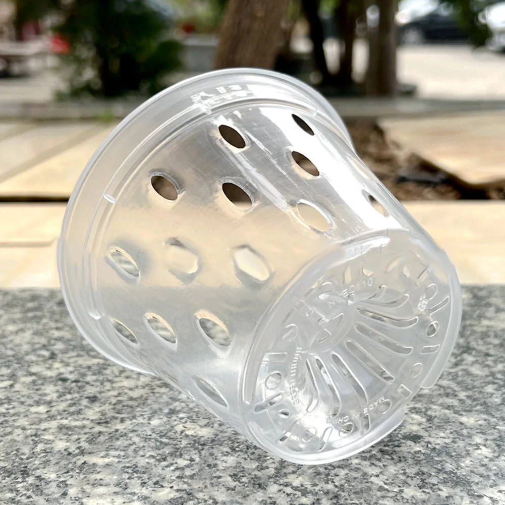 Transparent Root-controlled Orchid Planting Pot With Stomata Plastic Flower Pot Stand Plants Vegetables Fruits Moonflower Pot
Transparent Root-controlled Orchid Planting Pot With Stomata Plastic Flower Pot Stand Plants Vegetables Fruits Moonflower Pot