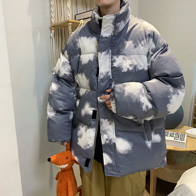 Privathinker White Cloudy Thicken Men Winter Coat Oversize Parkas Harajuku Korean Style Male Warm Jackets Stand Collar Clothing
Privathinker White Cloudy Thicken Men Winter Coat Oversize Parkas Harajuku Korean Style Male Warm Jackets Stand Collar Clothing