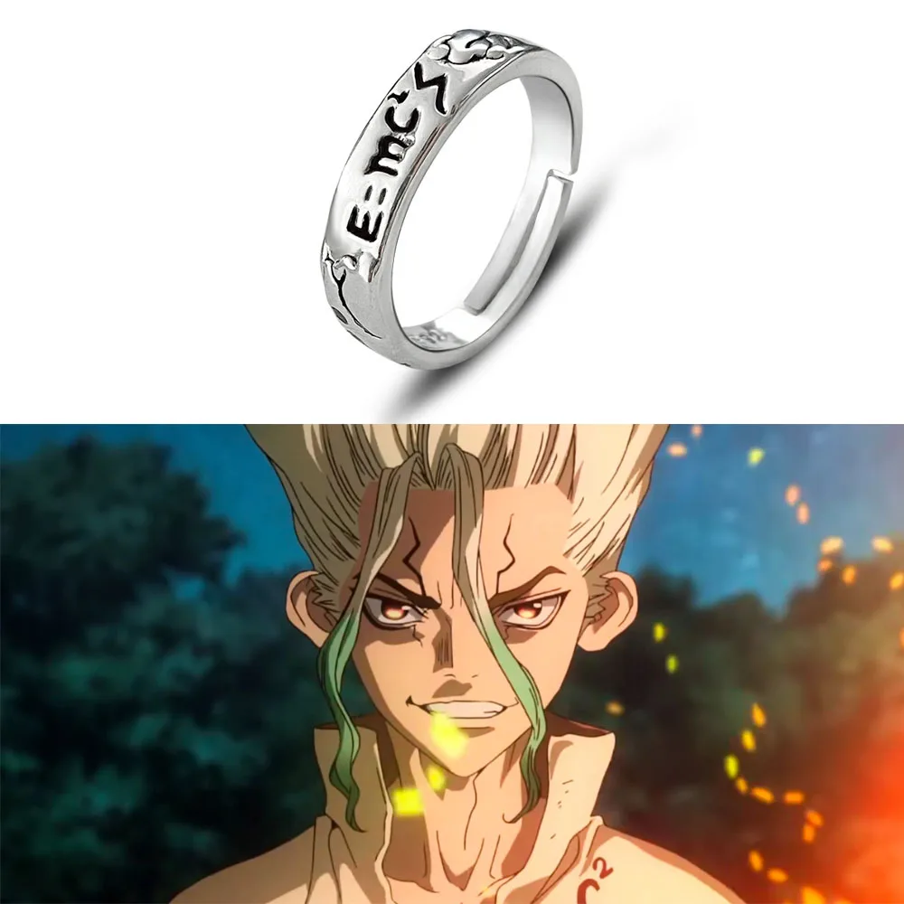 Anime Dr.Stone Ring Ishigami Senkuu Cosplay Alloy Adjustable Opening Rings For Women Men Jewelry Prop Accessories Gift
Anime Dr.Stone Ring Ishigami Senkuu Cosplay Alloy Adjustable Opening Rings For Women Men Jewelry Prop Accessories Gift