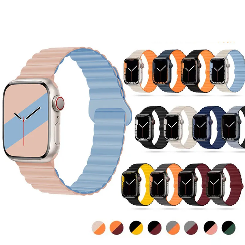 Applewatch Ultra Bands 38 40 41 42 44 45mm Women Correa Apple iwatch WatchBand SE Series 1 2 3 4 5 6 7 8 Silica Gel Bracelet
Applewatch Ultra Bands 38 40 41 42 44 45mm Women Correa Apple iwatch WatchBand SE Series 1 2 3 4 5 6 7 8 Silica Gel Bracelet