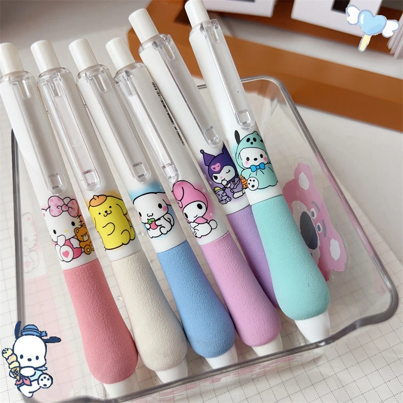 Sanrio Kawaii нейтральная ручка Kuromi Cinnamoroll аниме милая мультяшная ученическая работа Искусственные игрушки для подарков
Sanrio Kawaii нейтральная ручка Kuromi Cinnamoroll аниме милая мультяшная ученическая работа Искусственные игрушки для подарков