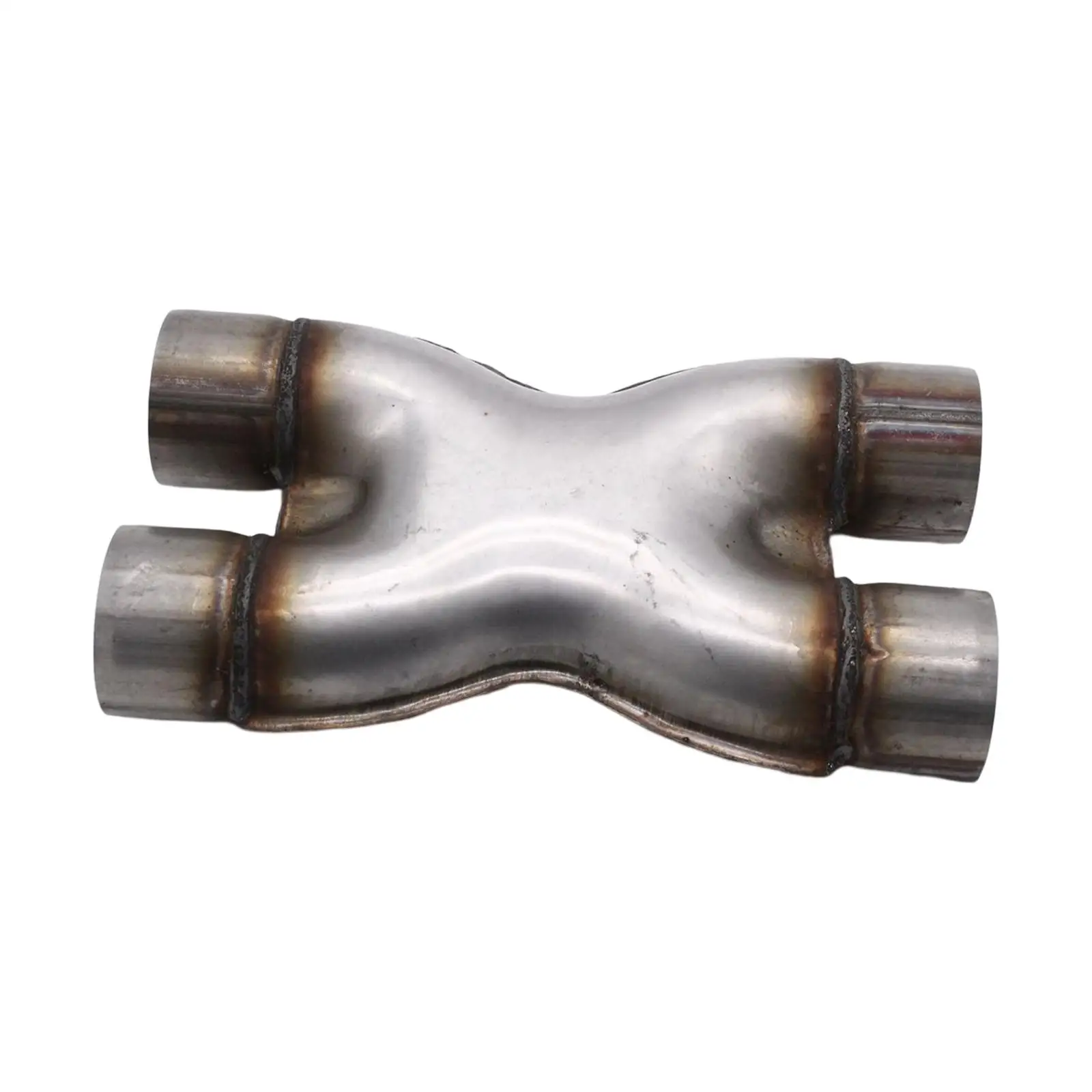 Muffler Exhaust Tip Durable Replaces 304 Stainless Steel Spare Parts Premium Four Way Exhaust Pipe Crossover x Pipe Universal 
Muffler Exhaust Tip Durable Replaces 304 Stainless Steel Spare Parts Premium Four Way Exhaust Pipe Crossover x Pipe Universal