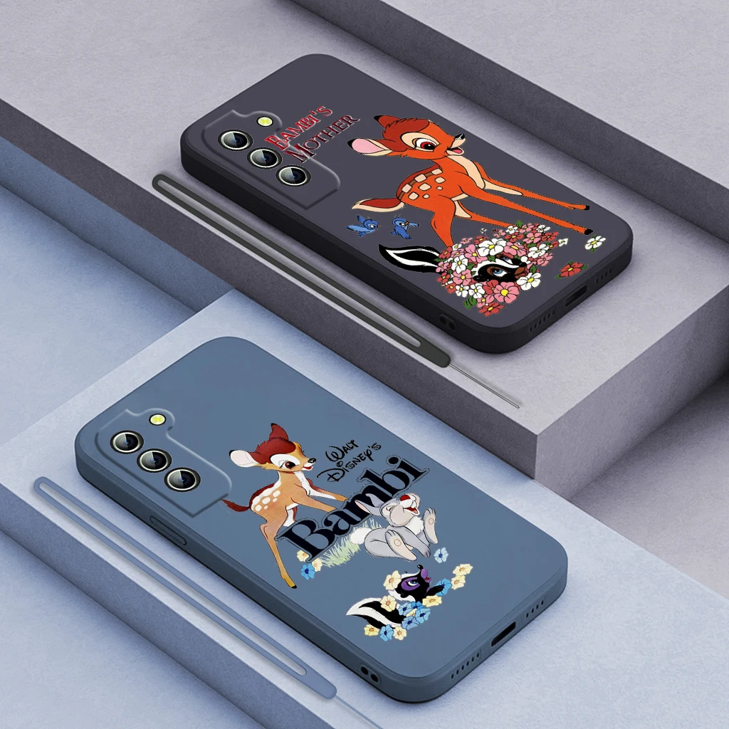 Disney Sika Deer Cute Phone Case For Samsung Galaxy S23 S22 S21 S20 FE Ultra Plus S10 Lite 5G Liquid Rope Funda Cover
Disney Sika Deer Cute Phone Case For Samsung Galaxy S23 S22 S21 S20 FE Ultra Plus S10 Lite 5G Liquid Rope Funda Cover