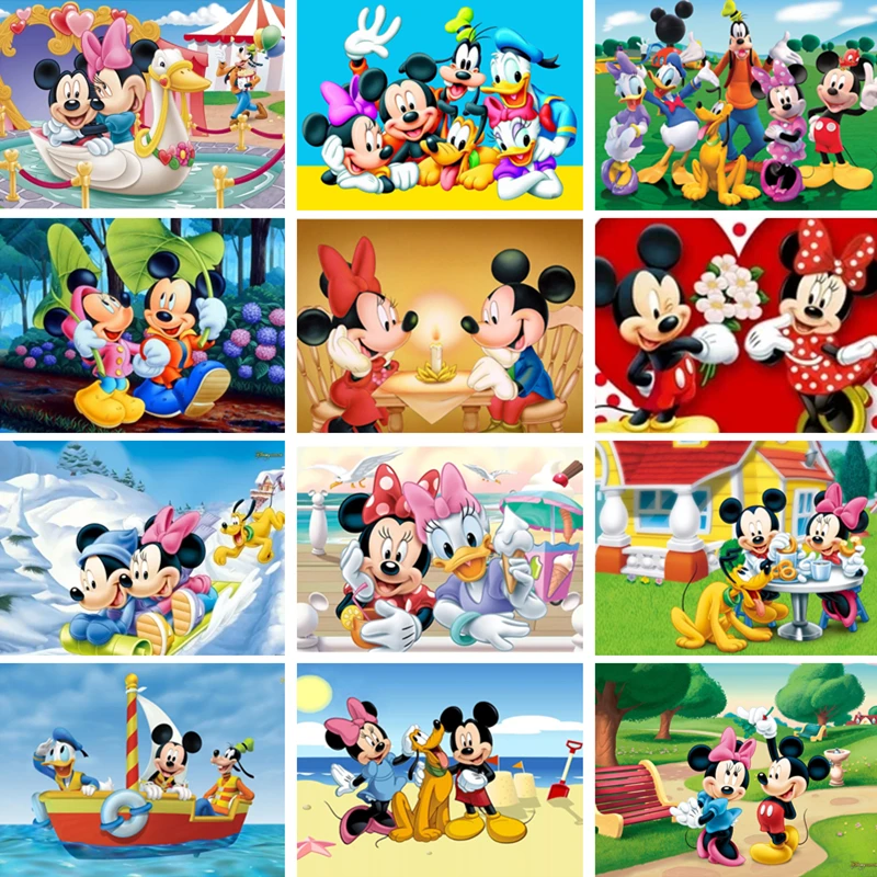 Disney Diamond Painting Mickey Donald Duck Cartoon Full Square Drill Embroidery Mosaic Rhinestone Cross Stitch Kit Handmade Gift
Disney Diamond Painting Mickey Donald Duck Cartoon Full Square Drill Embroidery Mosaic Rhinestone Cross Stitch Kit Handmade Gift