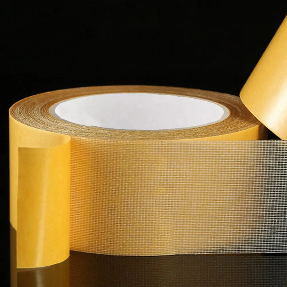 Practical Multipurpose Strong Tensile Force Translucent Carpet Adhesive Cloth Base Tape Paste Easily Adhesive Tape for Home 
Practical Multipurpose Strong Tensile Force Translucent Carpet Adhesive Cloth Base Tape Paste Easily Adhesive Tape for Home