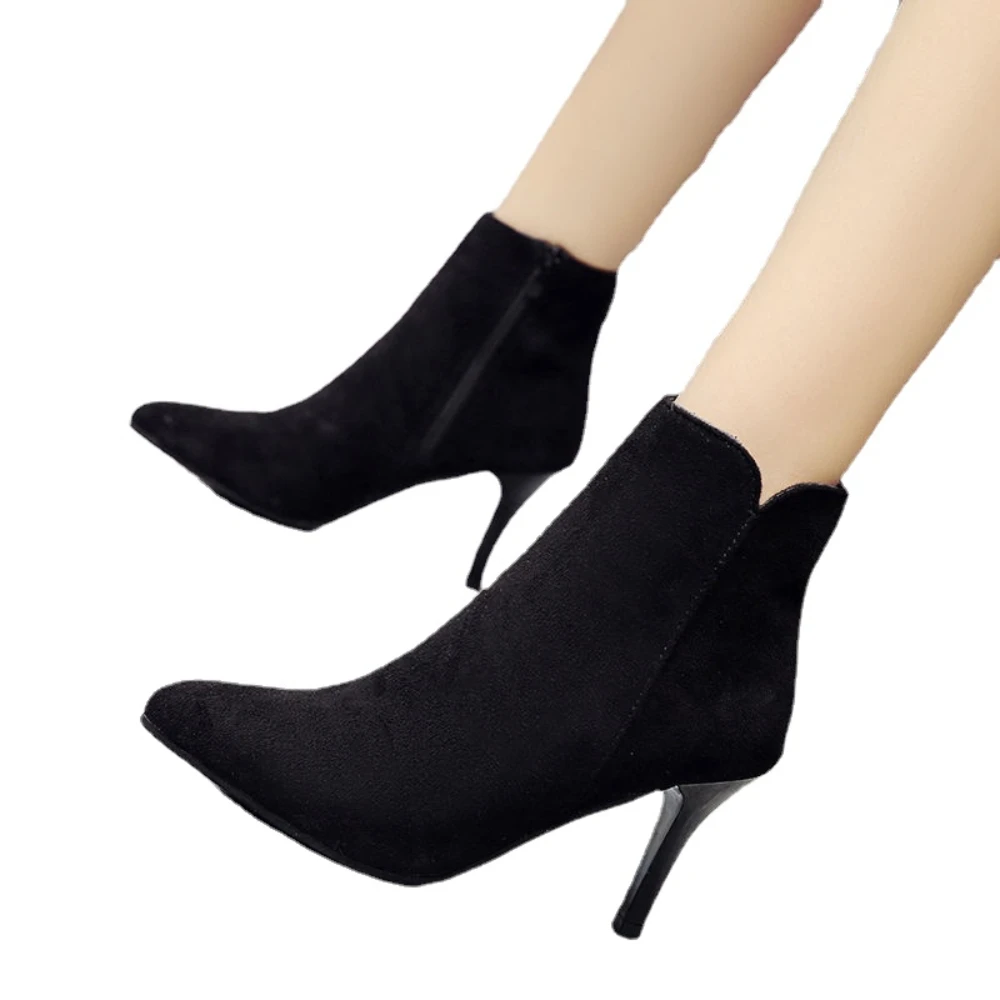 Sexy Sock Boots Knitting Stretch Boots High Heels for Women Fashion Shoes 2022 Spring Autumn Ankle Boots Female Size 40
Sexy Sock Boots Knitting Stretch Boots High Heels for Women Fashion Shoes 2022 Spring Autumn Ankle Boots Female Size 40