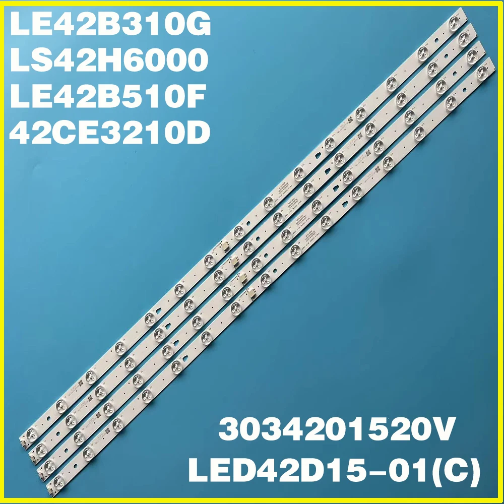Новая светодиодная лента для подсветки Haier LE42B310G LS42H6000 LE42B510F LED 42D15 3034201520V LE42B310G LS42K5500 LE42K50 LE42B310G 42A5M
Новая светодиодная лента для подсветки Haier LE42B310G LS42H6000 LE42B510F LED 42D15 3034201520V LE42B310G LS42K5500 LE42K50 LE42B310G 42A5M