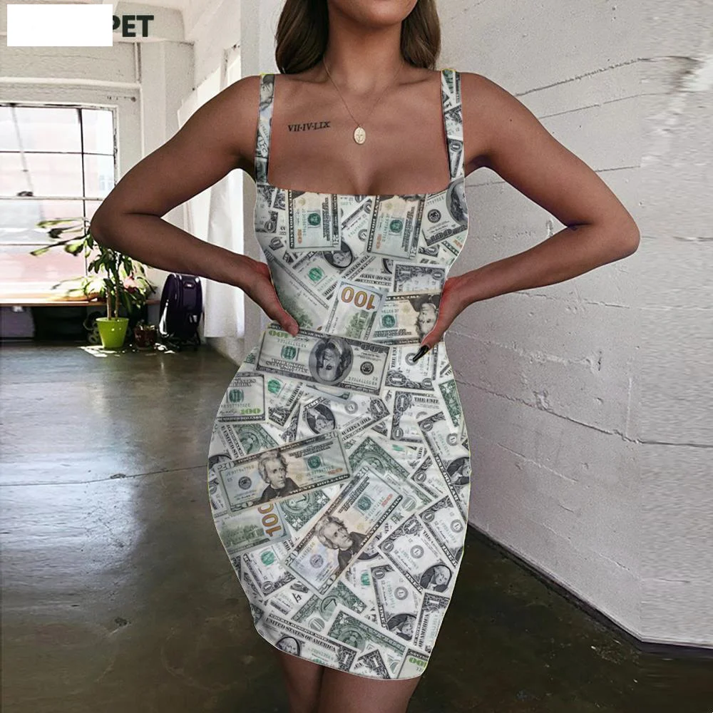 Dollar Dress Women Money 3d Print Creativity Ladies Dresses Harajuku Sundress Womens Clothing Plus Size Beach Boho
Dollar Dress Women Money 3d Print Creativity Ladies Dresses Harajuku Sundress Womens Clothing Plus Size Beach Boho