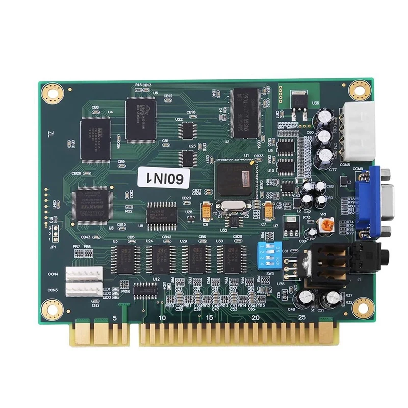 60 In 1 Arcade Game PCB Board Multi-Function Video Game Board With VGA/CGA Output For Classic Table Machine
60 In 1 Arcade Game PCB Board Multi-Function Video Game Board With VGA/CGA Output For Classic Table Machine