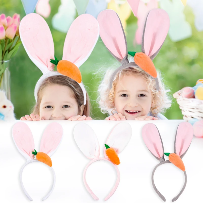 Easter Bunny Ears Carrot Headband Birthday Party Decoration Women Girls Baby Shower Birthday Rabbit Headband Supplies
Easter Bunny Ears Carrot Headband Birthday Party Decoration Women Girls Baby Shower Birthday Rabbit Headband Supplies