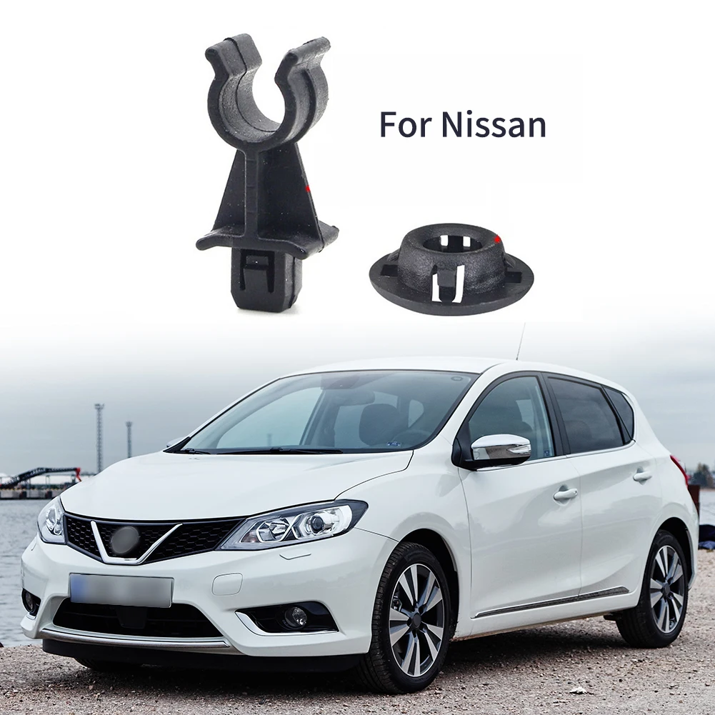 2PCS Car Hood Prop Rod Support Clamp Grommet Clips For Nissan Plastic Black Applies To Support Rods Car Exterior Accessories
2PCS Car Hood Prop Rod Support Clamp Grommet Clips For Nissan Plastic Black Applies To Support Rods Car Exterior Accessories