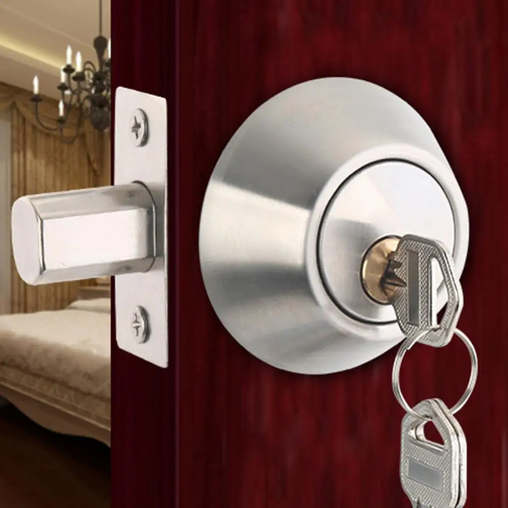 Stainless Steel Door Knob Knob Round Handle Door Knobs Entrance Interior Passage Locks Key
Stainless Steel Door Knob Knob Round Handle Door Knobs Entrance Interior Passage Locks Key