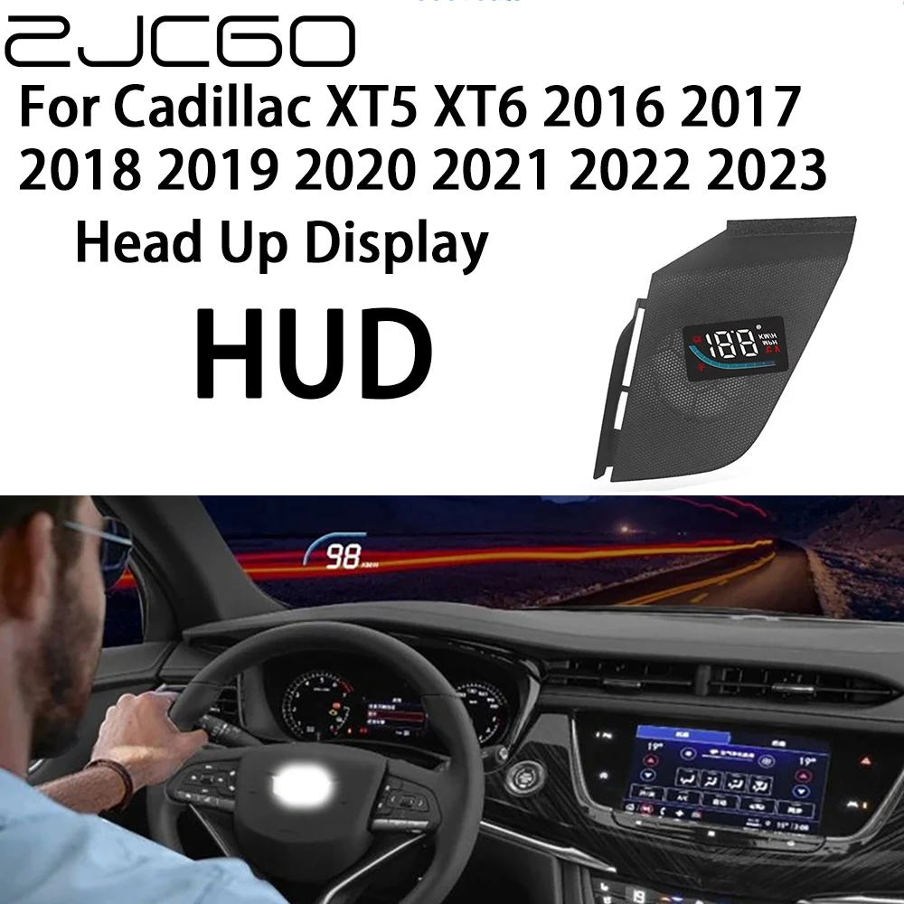 ZJCGO Auto HUD Display Car Projector Alarm Head Up Display Speedometer Windshield for Cadillac XT5 XT6 2016~2023
ZJCGO Auto HUD Display Car Projector Alarm Head Up Display Speedometer Windshield for Cadillac XT5 XT6 2016~2023