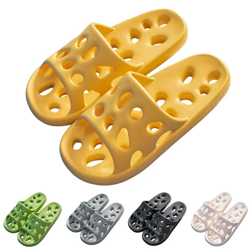 Женские летние шлепанцы с перфорацией, шлепанцы для дома с мягкой подошвой, сланцы, сандалии, шлепанцы для мужчин
Женские летние шлепанцы с перфорацией, шлепанцы для дома с мягкой подошвой, сланцы, сандалии, шлепанцы для мужчин