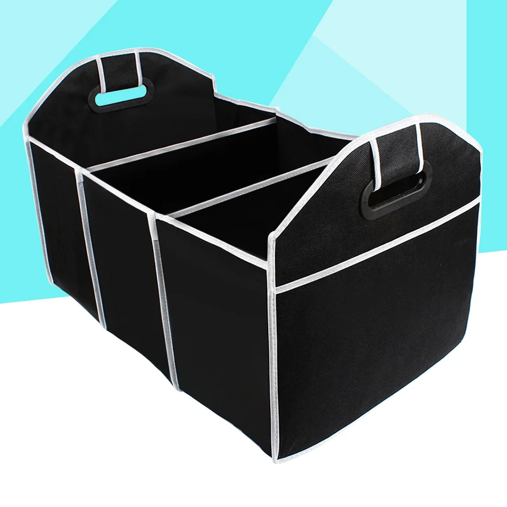 Car Storage Box Nonwoven Car Trunk Storage Bag Folding Storage Bag Tool Bag Car Storage Box (Black, Random Style Handle)
Car Storage Box Nonwoven Car Trunk Storage Bag Folding Storage Bag Tool Bag Car Storage Box (Black, Random Style Handle)
