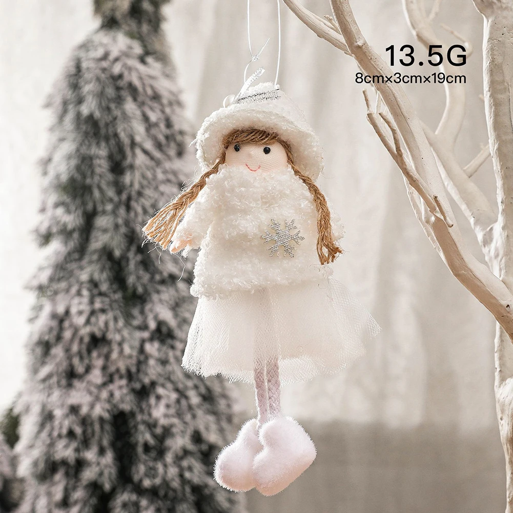 Christmas Angel Plush Doll Pendant Cute Feather Angel Pendant Xmas Tree Hanging Ornaments Party Decoration 2023 New Year Gift
Christmas Angel Plush Doll Pendant Cute Feather Angel Pendant Xmas Tree Hanging Ornaments Party Decoration 2023 New Year Gift
