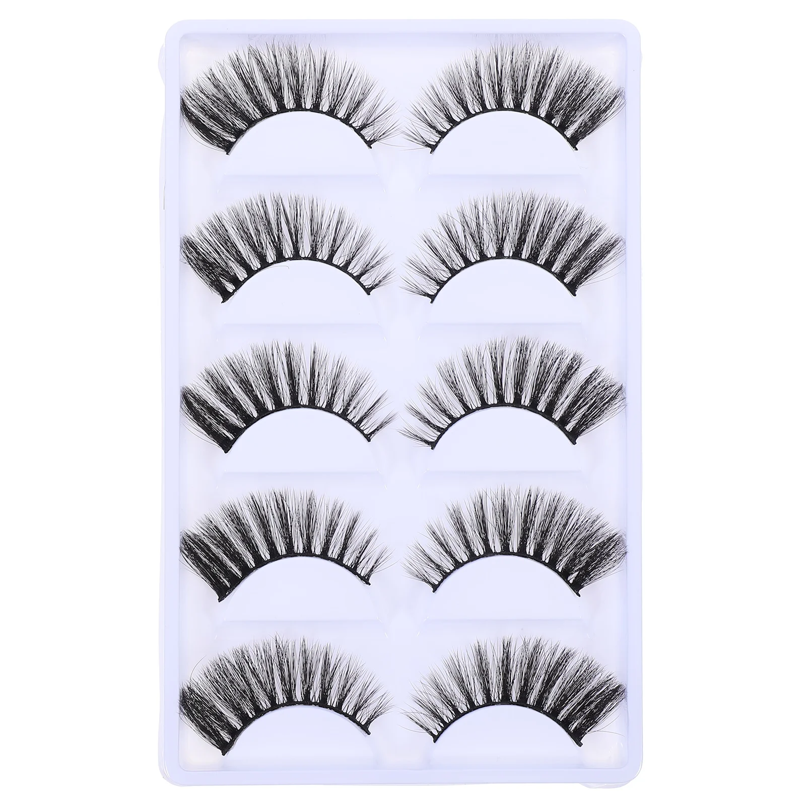 5 Pairs 3d False Eyelashes Makeup Stuff Curly Fiber Thick Stage Woman Natural Fake
5 Pairs 3d False Eyelashes Makeup Stuff Curly Fiber Thick Stage Woman Natural Fake